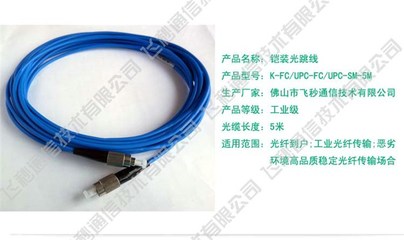 光纖跳線 連接數字世界的精密橋梁